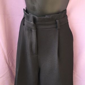 Topshop pleated top trousers